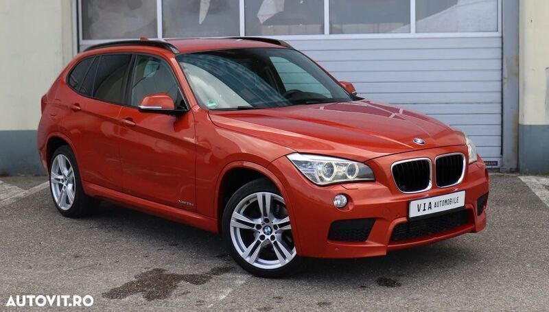 Portocaliu Utilizat 2013 BMW X1 SUV | 11.701 EUR (Preț OK) - Imagine 1/4