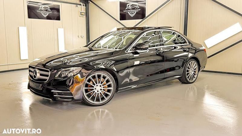 Culoarenegru Utilizat 2016 Mercedes E220 AMG line Berlinǎ | 23.000 EUR (Puțin scump) - Imagine 1/4