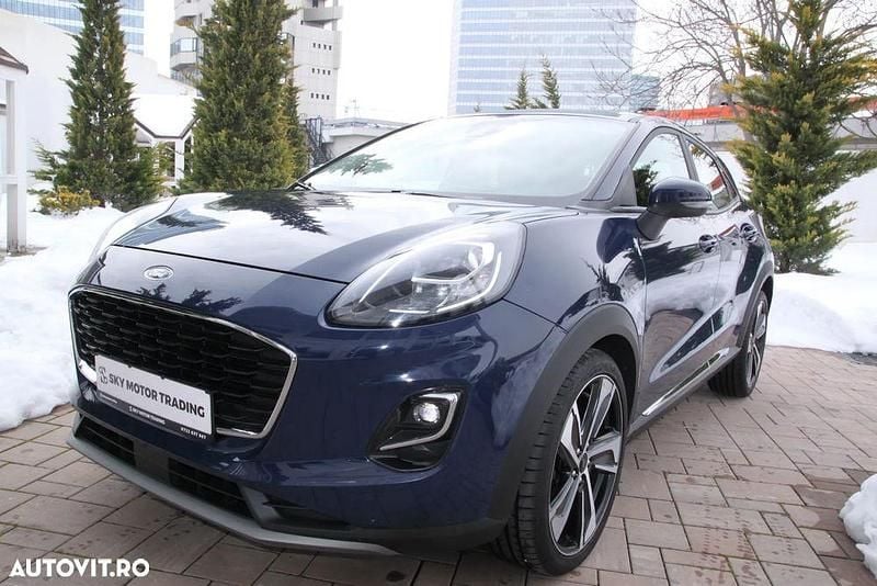 Second-hand Ford Puma 125 CP (91 kW) 2024 Culoarealbastru SUV