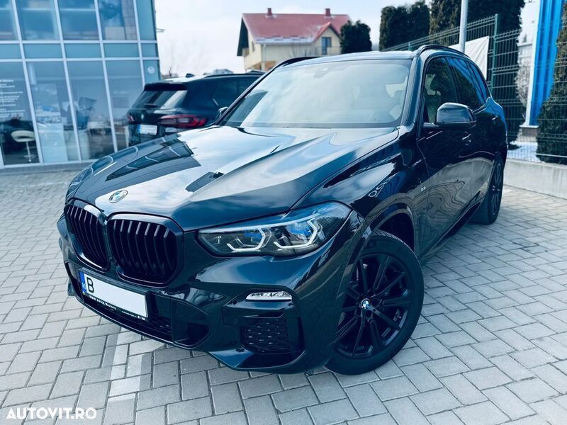 Negru Utilizat 2021 BMW X5 SUV | 59.500 EUR (Preț OK) - Imagine 1/4