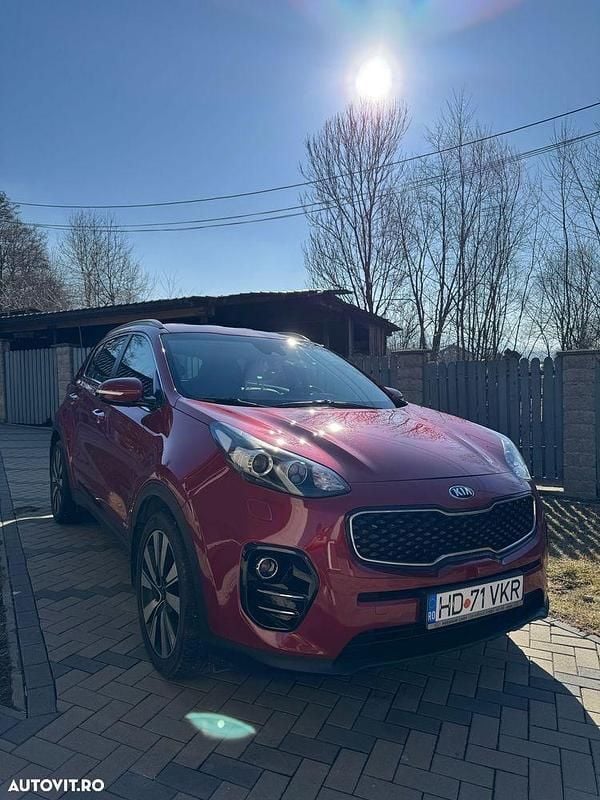 Rosu Utilizat 2016 Kia Sportage Style SUV | 15.300 EUR (Preț OK) - Imagine 1/4