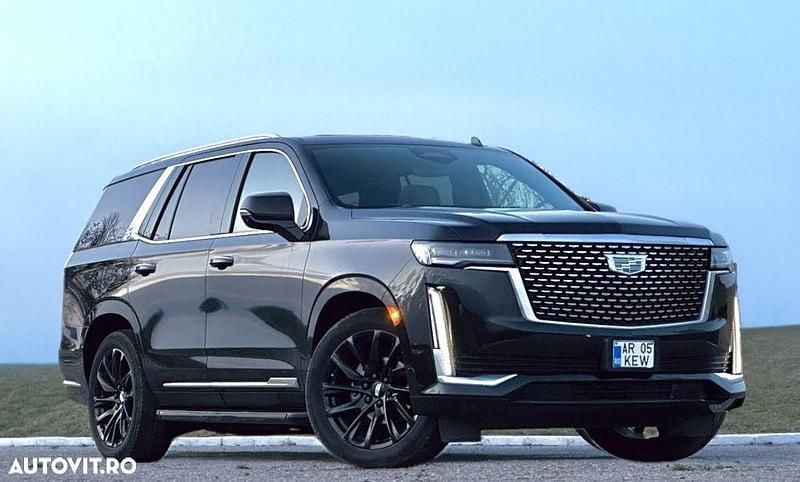 Culoarenegru Second-hand 2022 Cadillac Escalade SUV | 84.999 EUR - Imagine 1/4