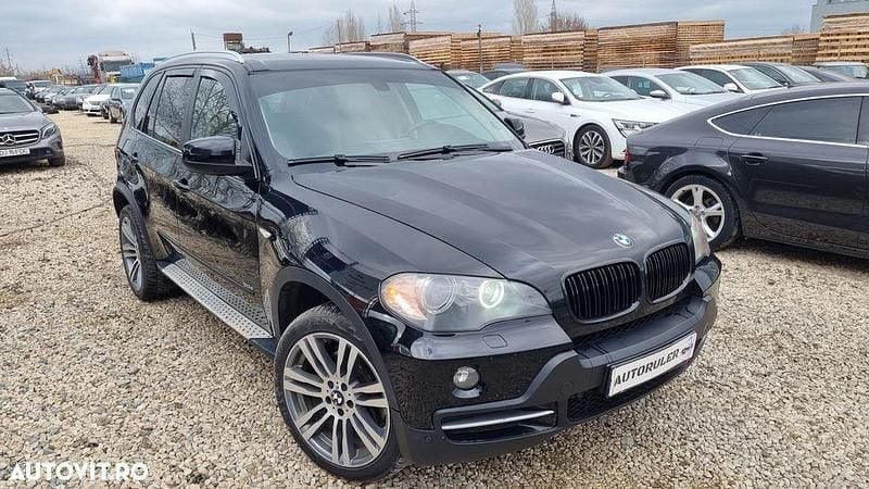 Negru Utilizat 2009 BMW X5 Exclusive SUV | 8.600 EUR (Preț OK) - Imagine 1/4