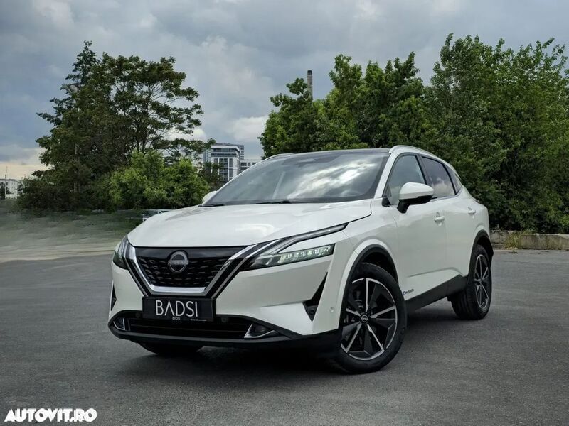 Alb Utilizat 2023 Nissan Qashqai Tekna SUV | 34.500 EUR - Imagine 1/4