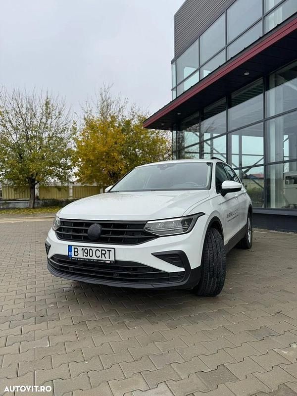 Culoarealb Utilizat 2021 VW Tiguan Comfortline SUV | 21.500 EUR (Preț bun) - Imagine 1/4