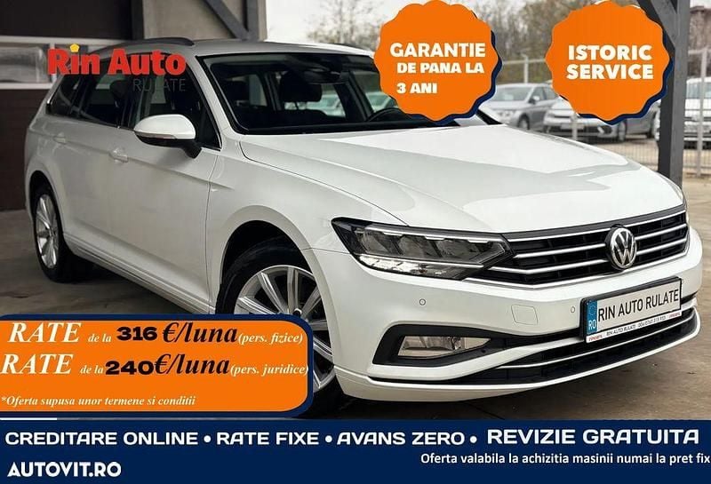 Second-hand VW Passat Business 120 CP (88 kW) 2019 Culoarealb Break