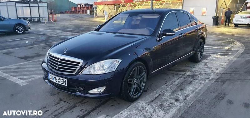 Culoarealbastru Utilizat 2008 Mercedes S320 Berlinǎ | 8.500 EUR - Imagine 1/4