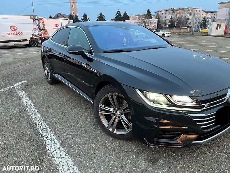 Second-hand VW Arteon R-line Edition 190 CP (139 kW) 2019 Culoarenegru Hatchback