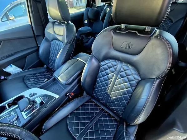 Second-hand Audi Q7 S-Line 374 CP (275 kW) 2016 Negru SUV