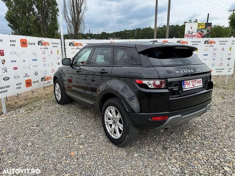 Second-hand Land Rover Range Rover evoque Dynamic 150 CP (110 kW) 2013 Culoarenegru SUV