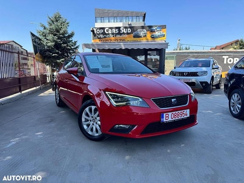 Culoarerosu Utilizat 2014 Seat Leon Hatchback | 7.750 EUR (Preț OK) - Imagine 1/4