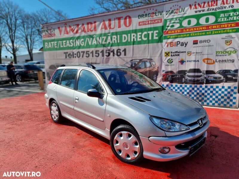 Second-hand Peugeot 206 109 CP (80 kW) 2003 Argint Break
