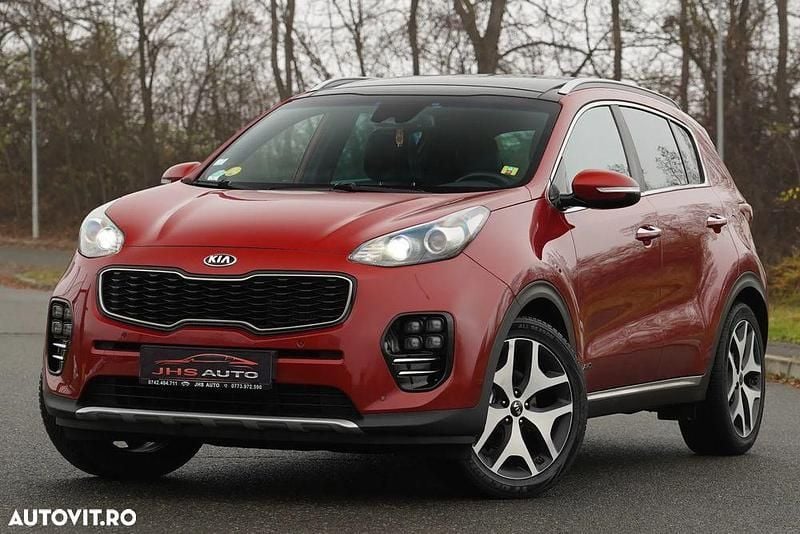 Second-hand Kia Sportage 136 CP (100 kW) 2016 Culoarerosu SUV