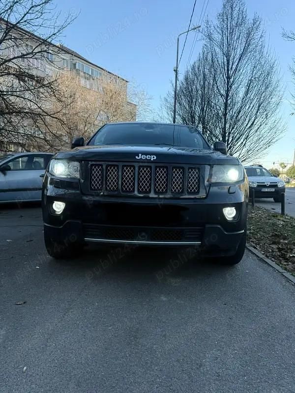 Negru Utilizat 2013 Jeep Grand Cherokee SUV | 12.000 EUR (Puțin scump) - Imagine 1/4