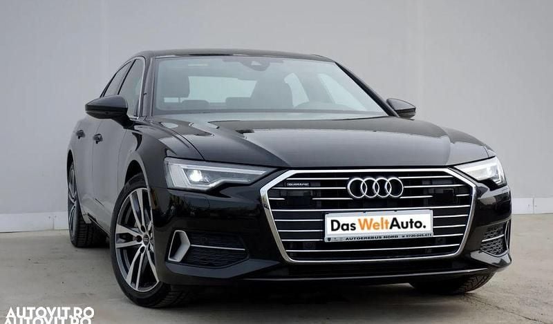 Negru Utilizat 2023 Audi A6 Advanced Berlinǎ | 45.990 EUR (Scump) - Imagine 1/4