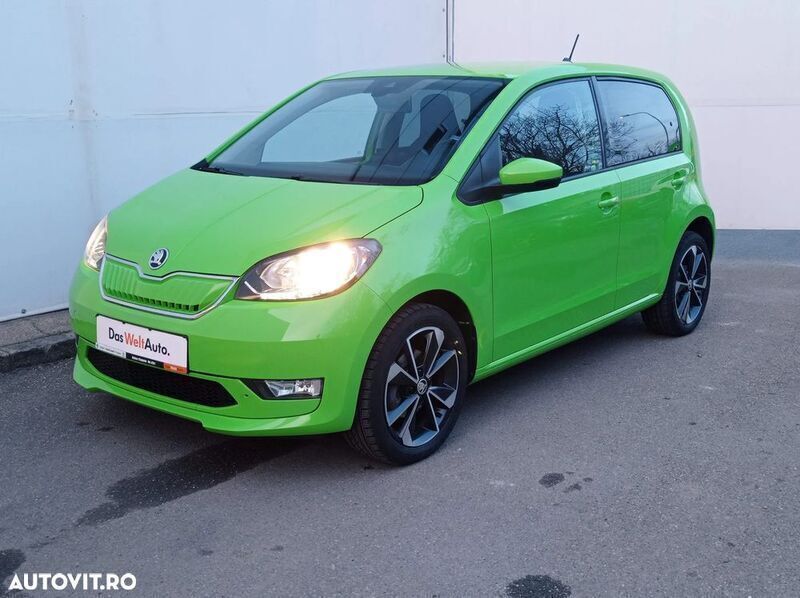 Verde Utilizat 2020 Skoda Citigo-e IV Style Hatchback | 12.200 EUR - Imagine 1/4