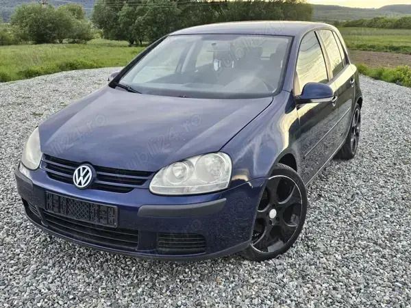 Albastru Utilizat 2008 VW Golf V Hatchback | 3.590 EUR (Preț OK) - Imagine 1/4
