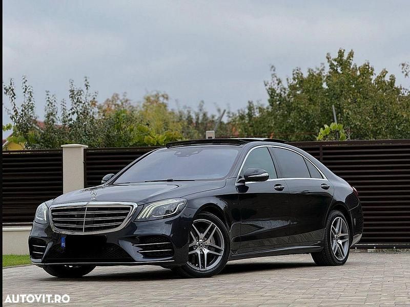 Second-hand Mercedes S350 286 CP (210 kW) 2018 Culoarenegru Berlinǎ