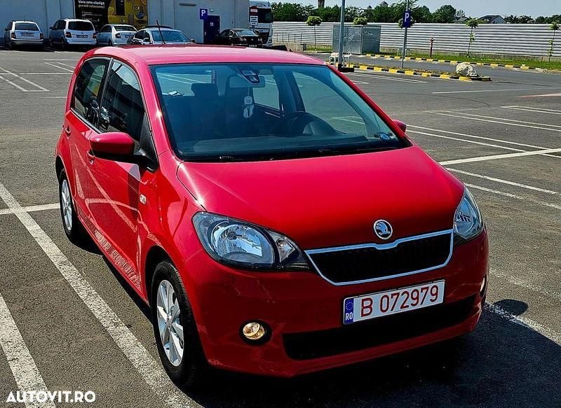 Culoarerosu Utilizat 2014 Skoda Citigo Elegance Hatchback | 4.700 EUR - Imagine 1/4