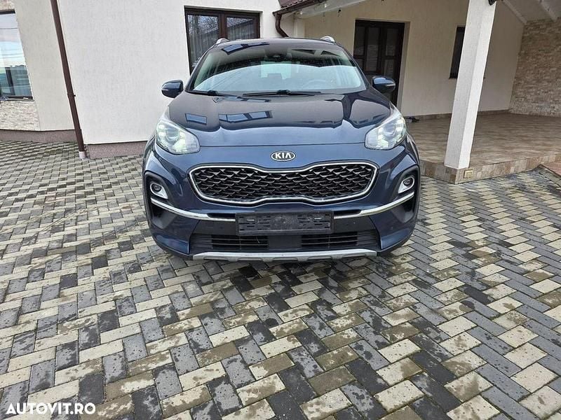 Second-hand Kia Sportage Platinum 136 CP (100 kW) 2021 Culoarealbastru SUV