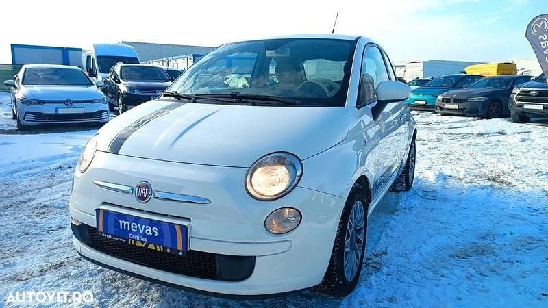 Second-hand Fiat 500 69 CP (50 kW) 2011 Culoarealb Hatchback