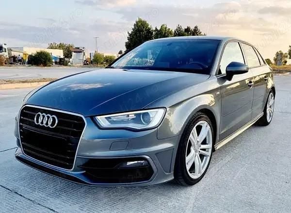 Second-hand Audi A3 S-Line 110 CP (80 kW) 2015 Gri Hatchback