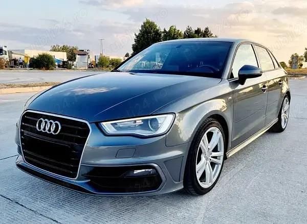 Gri Utilizat 2015 Audi A3 S-Line Hatchback | 10.900 EUR (Puțin scump) - Imagine 1/3