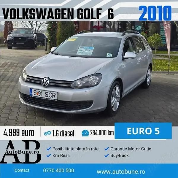 Second-hand VW Golf VI 105 CP (77 kW) 2010 Hatchback