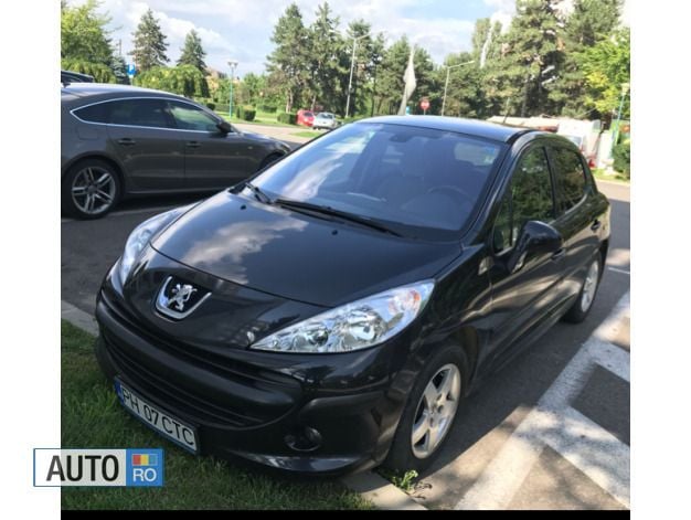 Second-hand Peugeot 207 68 CP (50 kW) 2006 Negru Hatchback