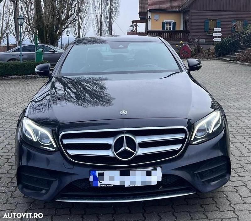 Second-hand Mercedes E350 AMG line 299 CP (219 kW) 2018 Culoarenegru Berlinǎ