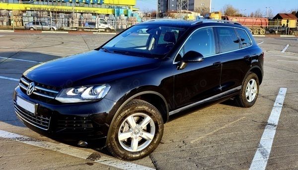 Second-hand VW Touareg 204 CP (150 kW) 2014 Negru SUV