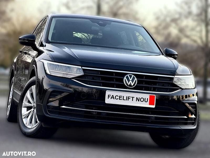 Culoarenegru Utilizat 2021 VW Tiguan SUV | 20.990 EUR (Super Preț) - Imagine 1/4