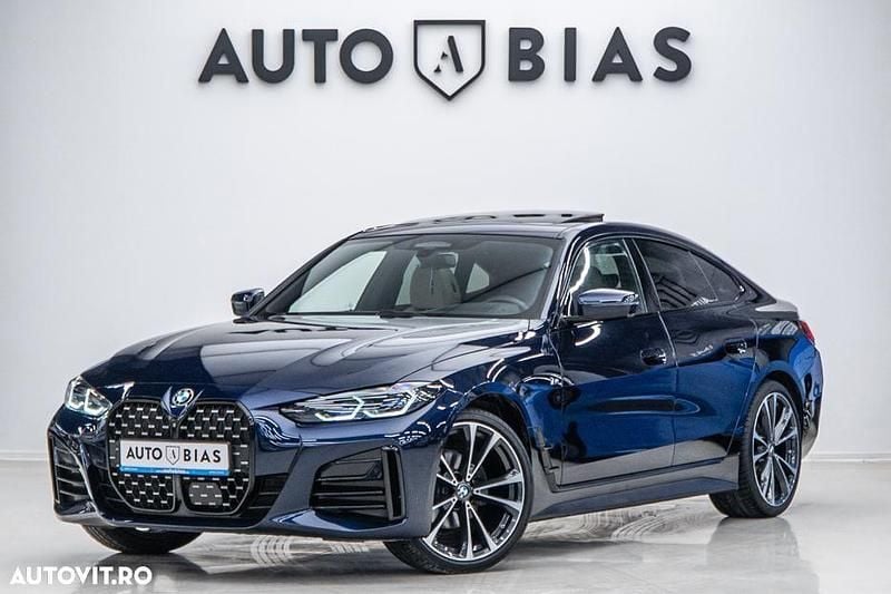 Culoarealbastru Utilizat 2022 BMW 420 Gran Coupé M Sport Coupe | 38.950 EUR (Preț OK) - Imagine 1/4