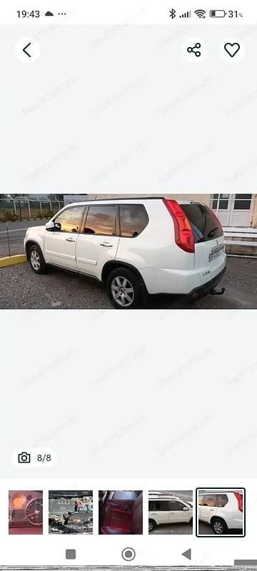 Second-hand Nissan X-Trail 150 CP (110 kW) 2008 Alb SUV