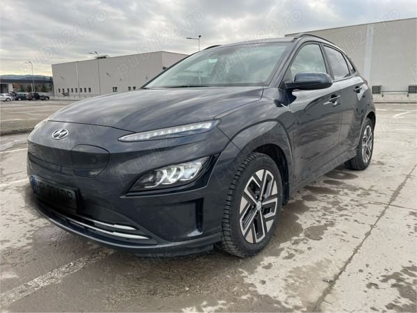Gri Utilizat 2023 Hyundai Kona SUV | 22.500 EUR - Imagine 1/4