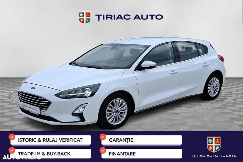 Culoarealb Utilizat 2019 Ford Focus Titanium Hatchback | 7.700 EUR (Super Preț) - Imagine 1/4