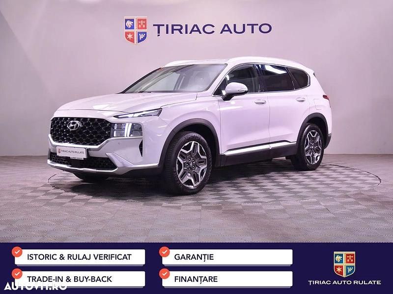 Culoarealb Utilizat 2021 Hyundai Santa Fe SUV | 34.202 EUR (Preț OK) - Imagine 1/4