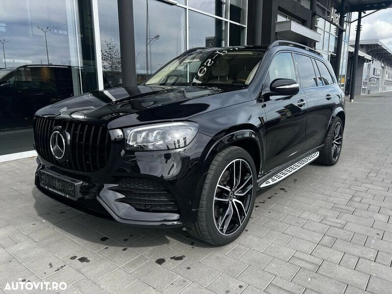Negru Utilizat 2022 Mercedes GLS580 SUV | 102.221 EUR - Imagine 1/4