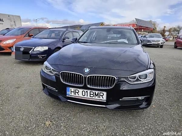 Negru Utilizat 2015 BMW 320 Luxury Line Break | 9.850 EUR (Preț bun) - Imagine 1/4