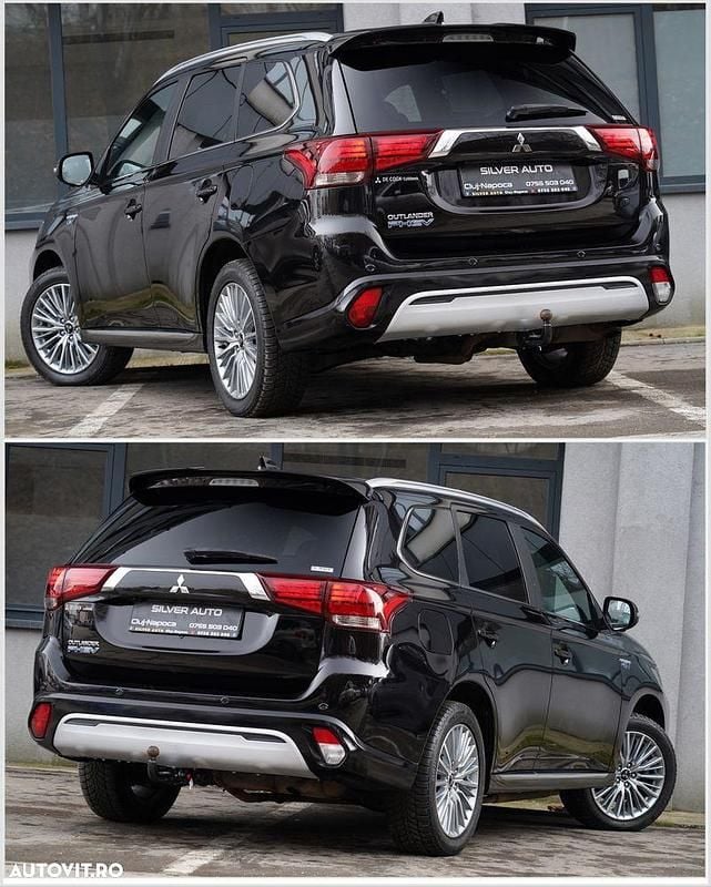 Second-hand Mitsubishi Outlander P-HEV Top 136 CP (100 kW) 2019 Culoarenegru SUV