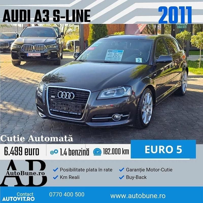Culoarenegru Utilizat 2011 Audi A3 Hatchback | 6.499 EUR (Preț OK) - Imagine 1/4