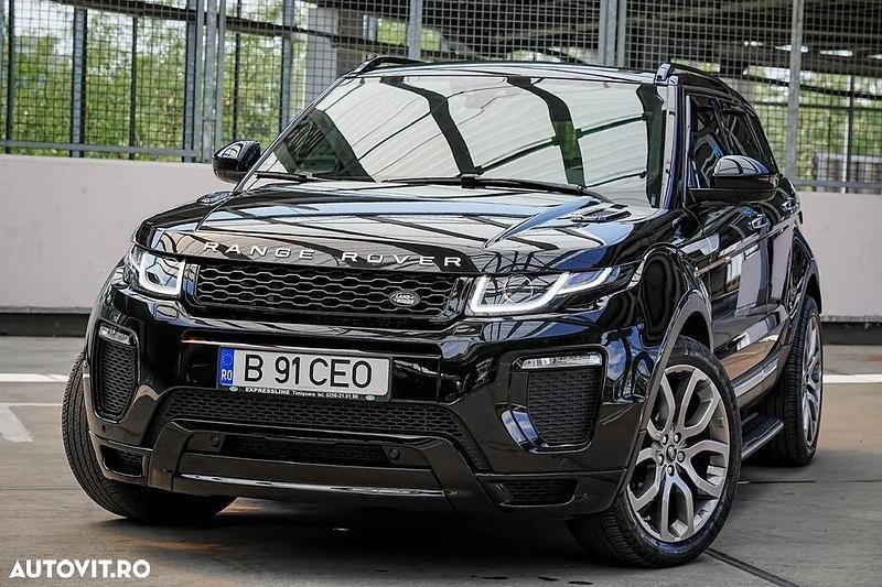 Second-hand Land Rover Range Rover evoque 240 CP (176 kW) 2017 Culoarenegru SUV