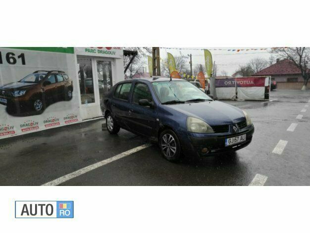 Albastru Utilizat 2005 Renault Symbol Berlinǎ | 1.799 EUR (Scump) - Imagine 1/4
