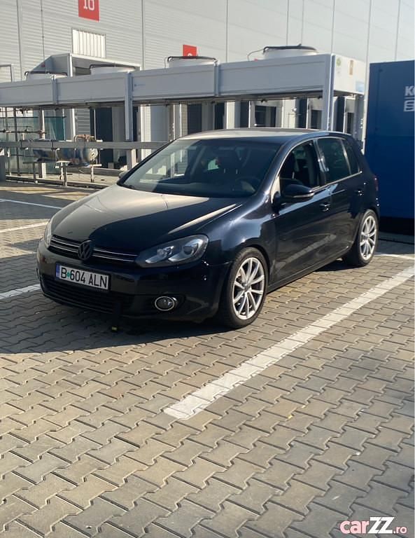 Second-hand VW Golf VI 122 CP (89 kW) 2011 Negru Hatchback