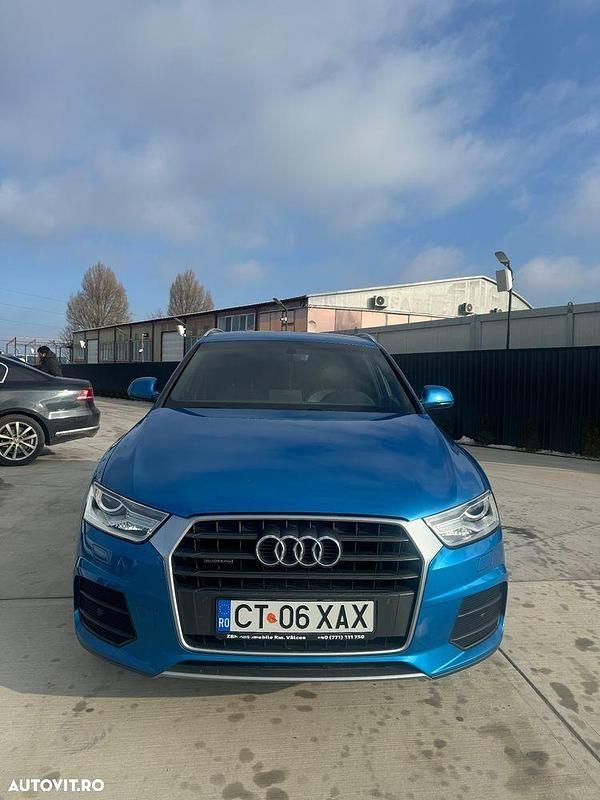 Second-hand Audi Q3 150 CP (110 kW) 2016 Culoarealbastru SUV