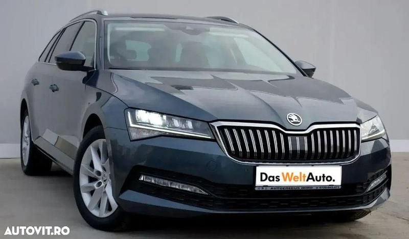 Gri Utilizat 2020 Skoda Superb Style Break | 21.990 EUR (Preț OK) - Imagine 1/4