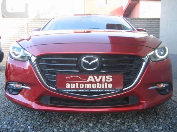 Rosu Utilizat 2017 Mazda 3 Hatchback | 13.800 EUR (Preț OK) - Imagine 1/4