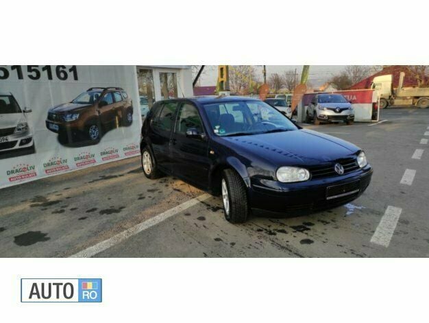 Albastru Utilizat 1998 VW Golf IV Hatchback | 1.499 EUR (Puțin scump) - Imagine 1/4