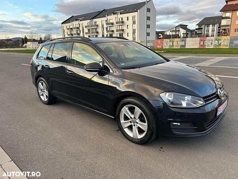 Second-hand VW Golf VII Trendline 105 CP (77 kW) 2014 Culoarenegru Break
