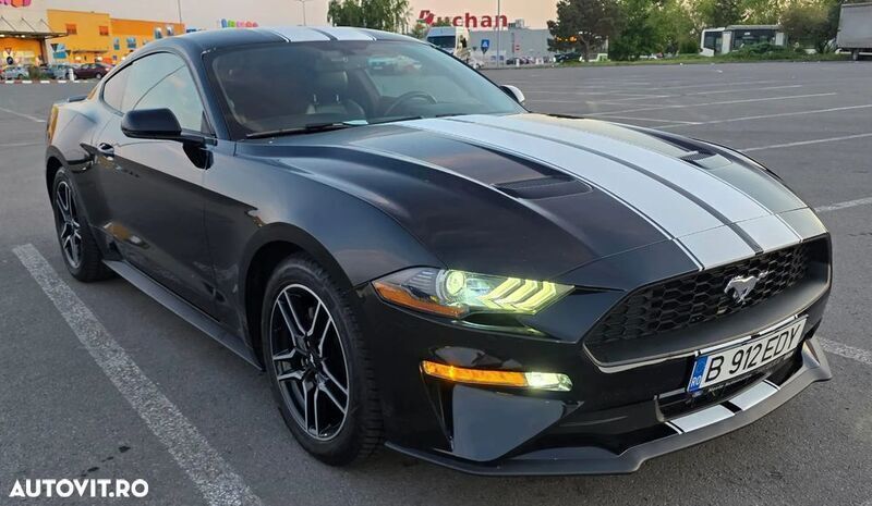 Negru Utilizat 2018 Ford Mustang Coupe | 26.500 EUR (Scump) - Imagine 1/4